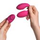 Vive Aika Remote-controlled Double-action Pulse-Wave & Vibrating Love Egg Produktbilde med hånd 51