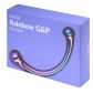 Sinful Rainbow G&P Glassdildo 17 cm Emballasjebilde 90
