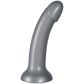 baseks Sparkling Sølv Silikondildo 18 cm Produktbilde 2
