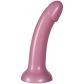 baseks Sparkling Rosa Silikondildo 18 cm Produktbilde 2