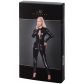 Noir Handmade Latex Catsuit med Glidelås Plus Size Emballasjebilde 90