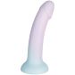 baseks Playful Pink Gradient Silikon Dildo 18 cm Produktbilde 1