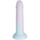 baseks Playful Pink Gradient Silikon Dildo 18 cm Produktbilde 2