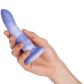 Sinful Space Very Peri Dildo 13,5 cm Produktbilde med hånd 50