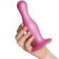 Strap-On-Me Buet Dildoplugg Produktbilde med hånd 50