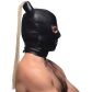 Strict Blonde Ponytail Bondage Hood Produktbilde 3