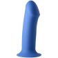 Squeeze-It Squeezable Blå Dildo 18,5 cm Produktbilde 1