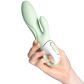 Satisfyer Air Pump Bunny 5 App-styrt Oppblåsbar Rabbitvibrator Produktbilde med hånd 50