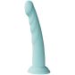 Dillio Platinum Slim Seven Teal Dildo med sugekopp 21 cm Produktbilde 1