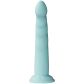 Dillio Platinum Slim Seven Teal Dildo med sugekopp 21 cm Produktbilde 3