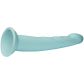 Dillio Platinum Slim Seven Teal Dildo med sugekopp 21 cm Produktbilde 4
