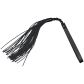 Sex & Mischief Noir Whip Falsk Skinn Flogger 45,5 cm Produktbilde 1