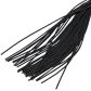Sex & Mischief Noir Whip Falsk Skinn Flogger 45,5 cm Produktbilde 2
