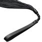 Sex & Mischief Noir Whip Falsk Skinn Flogger 45,5 cm Produktbilde 3