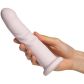 Amaysin Pretty Pleasure Oppladbar Dildovibrator Produktbilde med hånd 50