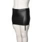 NORTIE Fetish Wetlook Kort Skjørt med Hofteholder Plus Size Produktbilde 5