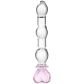 baseks Heart Beaded Glass Dildo Produktbilde 1
