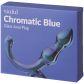 Sinful Chromatic Blue Glass Analplugg Emballasjebilde 90