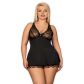 Obsessive Luvae Babydoll Plus Size Produktbilde på modell 1