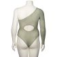 NORTIE Araceae One Sleeve Bodystocking Plus Size Produktbilde 6