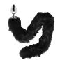 Furry Fantasy Black Panther Tail Analplugg